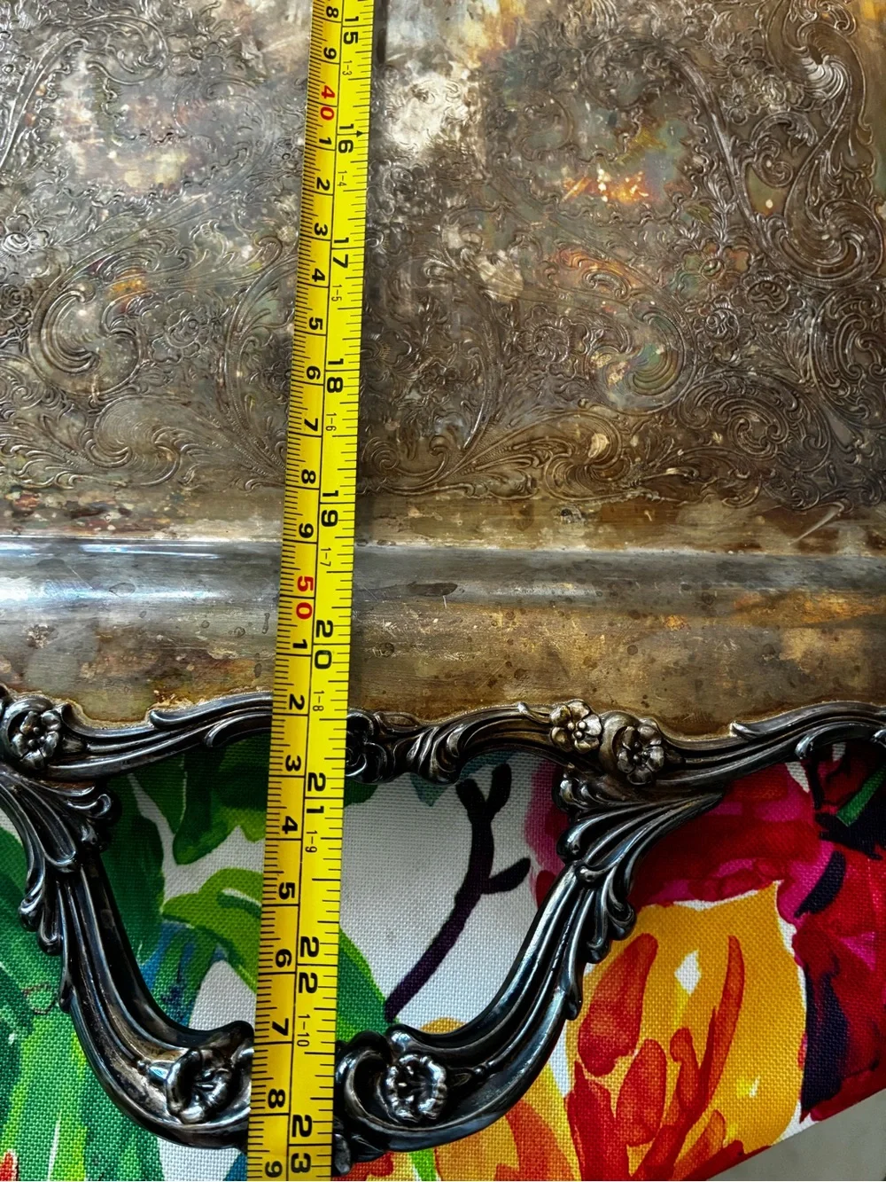 Wilcox Silver Plated Large Serving Tray